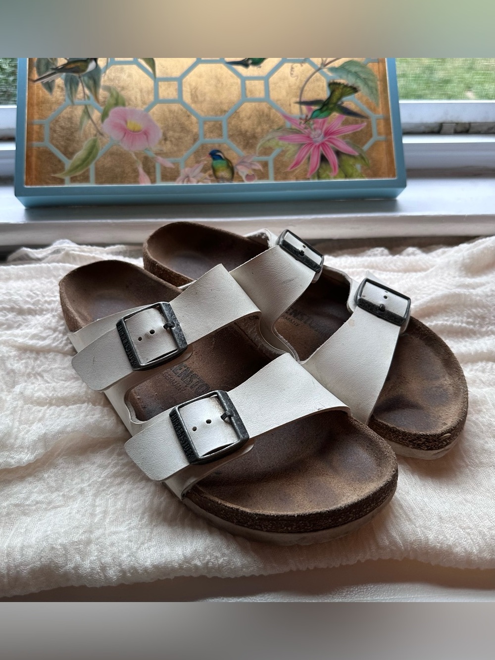 Birkenstock Arizona Sandal in White